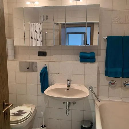公寓 Wiedenbrueck Zentrum Schoene Mit Balkon-8-